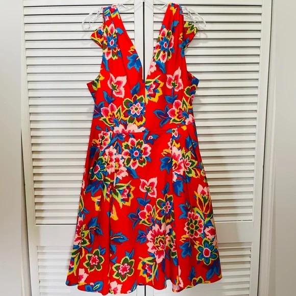 ♥️HP♥️Carolina Herrera Floral dress - Picture 6 of 12